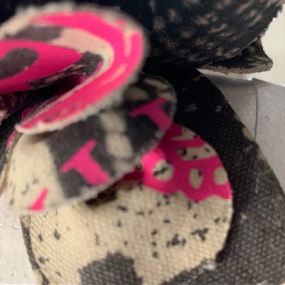 🖤💗 Y2K Juicy Couture Bow Headband Snakeskin - Picture 12 of 16